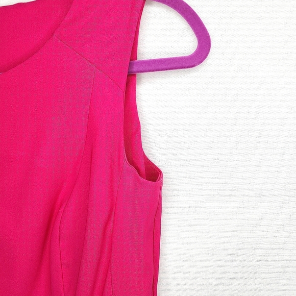 Dress Barn pink sleeveless dress. Size 4 - Picture 5 of 10